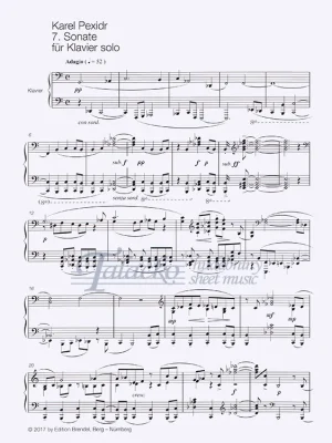 7. Sonate ​für Klavier Akce